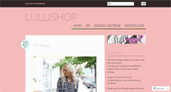 Desktop Screenshot of lulushop.net
